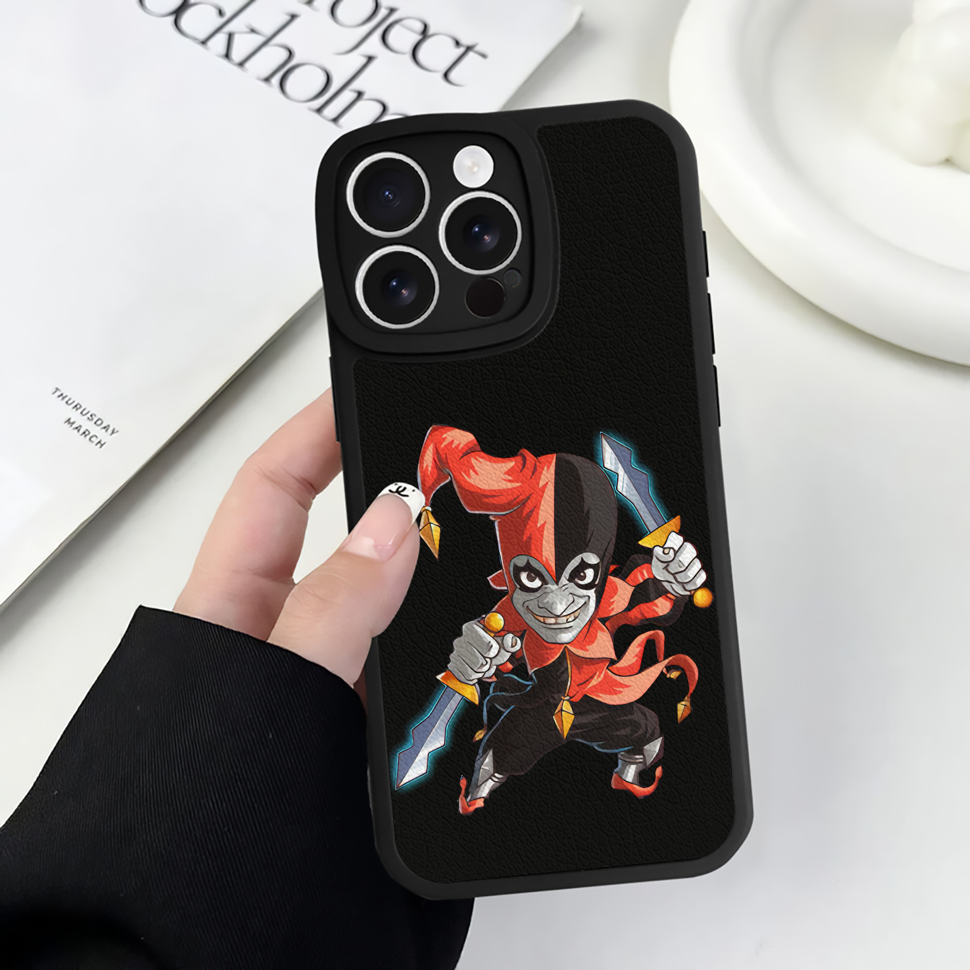リーグ・オブ・レジェンド League of Legends LOL 【iPhone 16シリーズ対応】シリコンスマホケース（レザー調） 材質：シリコン